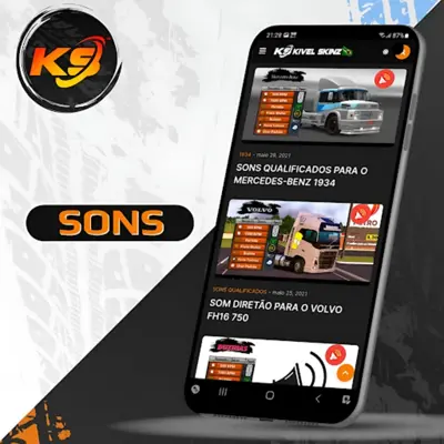 Skins World Truck Driving  ks android App screenshot 1